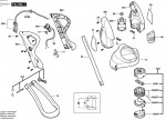 Bosch 0 600 828 003 ART-25-F Lawn-Edge-Trimmer Spare Parts